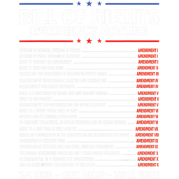 Bill Of Rights Emergency Hotline Amendment 1-10 Constitution